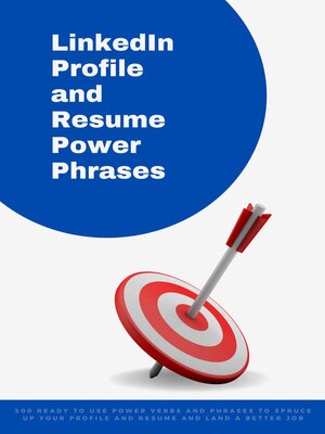 cover image of LinkedIn Profile and Resume Power Phrases